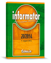 Informator broj 20/2014 od 07.08.2014.
