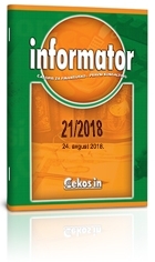 Poslednji broj časopisa Informator