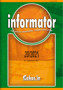 Informator broj 20/2021 od 24.09.2021.