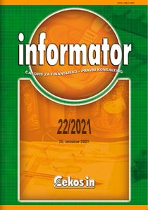 Informator broj 22/2021 od 25.10.2021.