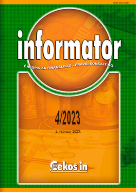 Informator broj 4/2023 od 02.02.2023.