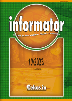 Informator broj 10/2023 od 12.05.2023.